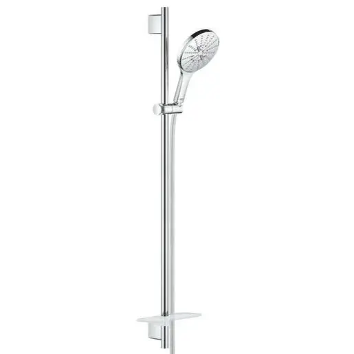 Sprchový set GROHE RAINSHOWER SmartActive na stenu s poličkou chróm 26594000