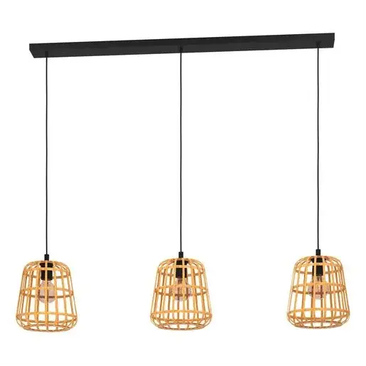 Závesné osvetlenie Eglo MONTEZUELO čierna 390153