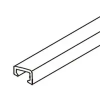 Náhradný diel spodný profil SAT TEX BB čierna NDSATTEXQBBC24100