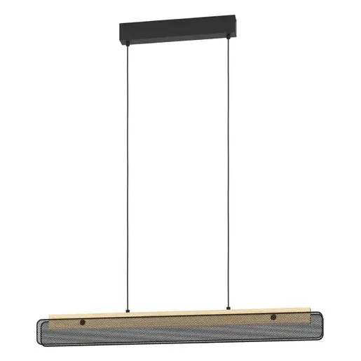 LED závesné osvetlenie Eglo KOKOMO-Z čierna 900702