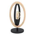 Stolová lampa Eglo BASILDON čierna 43464