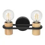 Nástenné svietidlo Eglo CHIEVELEY čierna 43542