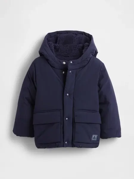 GAP Baby Quilted Waterproof Jacket - Boys
