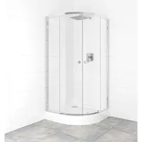 Set sprchovacieho kúta a vaničky, štvrťkruh 90x90 cm Multi Basic SIKOBKMUS90CRT