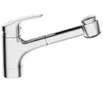 Hansa Mix drezová batéria s vyťahovacou spŕškou, 2 prúdy chróm 01361183