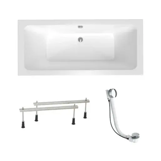 Obdĺžniková vaňa Laguna Nora Plus 170x75 cm akrylát ľavá aj pravá SIKONO1700AN