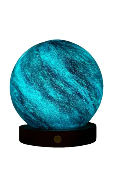 Dekoratívna led lampa Gingko Design AstraGlass Light L/12 x 12 x 13 cm