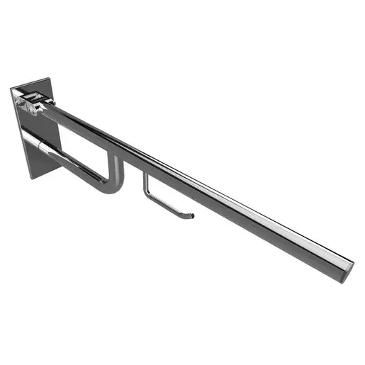 Bemeta Help madlo sklopné, s držiakom toal.pap.nehrdzavejúca oceľ 301607771