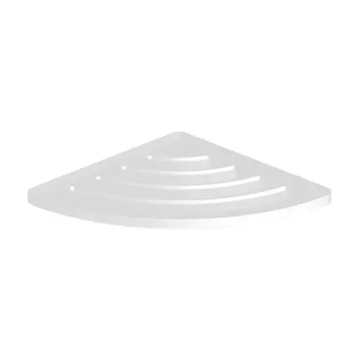 Rohová polička SAT X-Way biela SATDXWPOLR21B