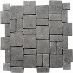 Mozaika Mosavit Square negro 30x30 cm mat SQUARENE