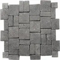 Mozaika Mosavit Square negro 30x30 cm mat SQUARENE