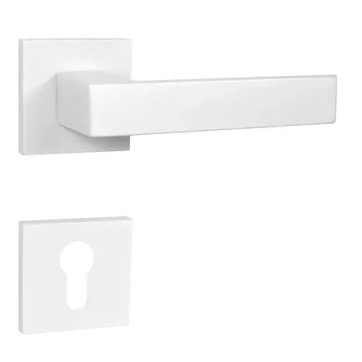 Kľučka Naturel Hit biela matná WK kľúč HITHRWS