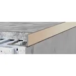 Lišta ukončovací "L" Havos champagne, hliník elox, dĺžka 250 cm, výška hrany 8 mm, ALECH8250