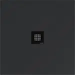 Sprchová vanička štvorcová Polysan Flexia 90x90 cm liaty mramor antracit 71546.51