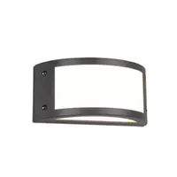 LED nástenné svietidlo Reality Kendal antracit R22151142