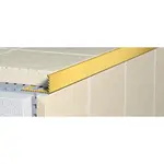 Lišta ukončovací "L" Havos, hliník, dĺžka 250 cm, výška hrany 6 mm, ALEZ6250O