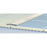 Lišta prechodová "rovná" Havos, hliník, dĺžka 270 cm, výška hrany 8 mm, LPRS3DBI270