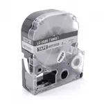 Epson LC-2SBE, SM6X, 6mm x 8m, černý tisk / matný stříbrný podklad, kompatibilní páska