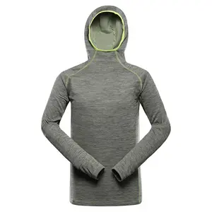 Pánská rychleschnoucí mikina alpine pro rolt zelená l