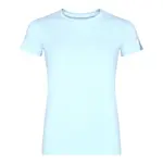 Svetlomodré dámske basic tričko NAX DELENA