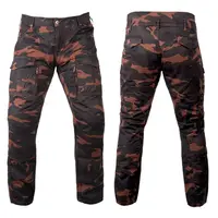 Pánské moto kalhoty BOS Cargo D Brown Camo 34