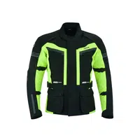Pánská touringová moto bunda BOS Maximum Neon L