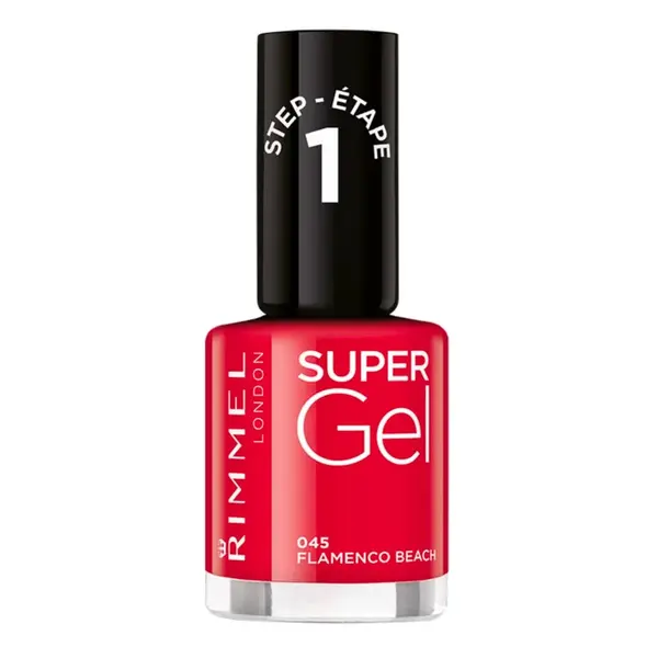 Rimmel Gelový lak na nehty Super Gel (Nail Polish) 12 ml 045 Flamenco Beach