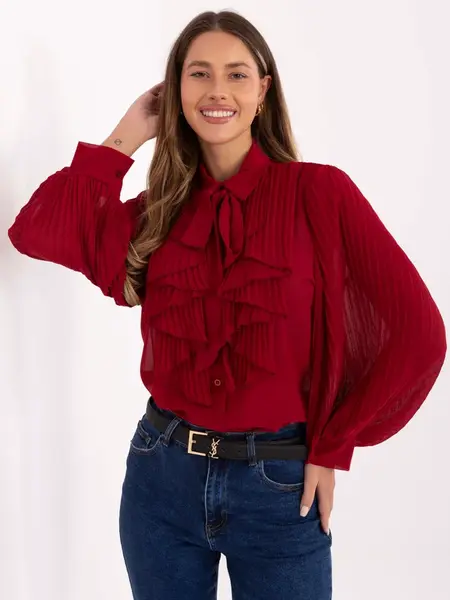 Shirt-MI-KS-A2818.09-burgundy