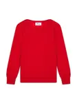JUST CASHMERE Sveter 'Helen'  červená