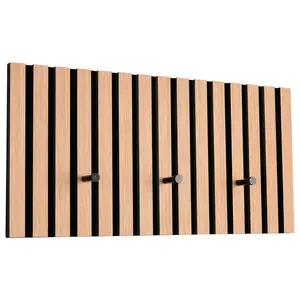 Xora ŠATNÍ PANEL, černá, dub artisan, 60/30/7 cm