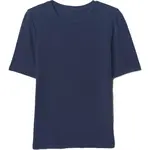 GAP MOD CREW Dámske tričko, tmavo modrá, veľkosť