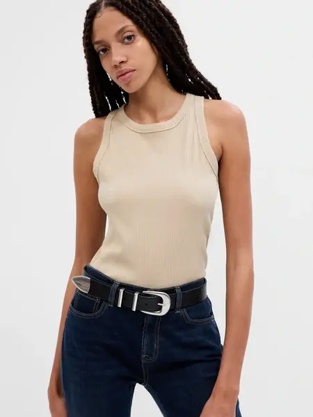 GAP Žebrovaný top - Dámské