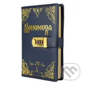 Zápisník Harry Potter - Alohomora, so zámkom