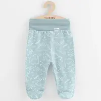 Dětské polodupačky New Baby Classic II dino mátové 80 (9-12m)