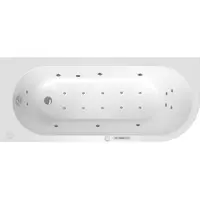 Masážna vaňa SIKO Rajka 170x72,5 cm LUXUS akrylát ľavá SIKOHMLRAJ170L