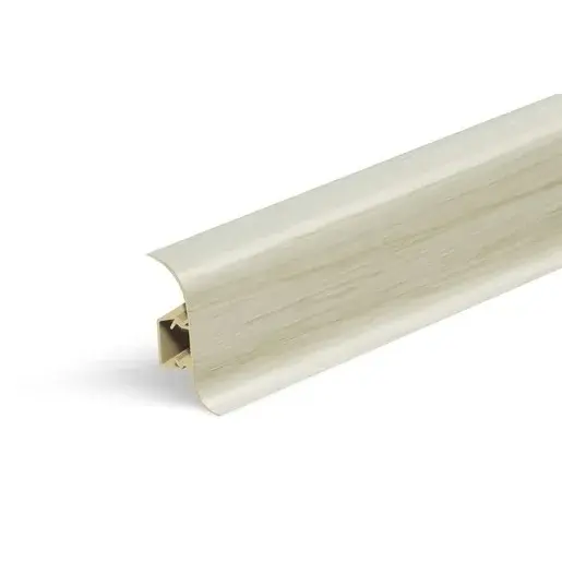 Lišta soklová Naturel javor patina , PVC dĺžka 250 cm, výška hrany 56 mm, NATNGF028