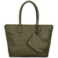 Dámská kabelka přes rameno tmavě zelená - Paolo bags Iljana