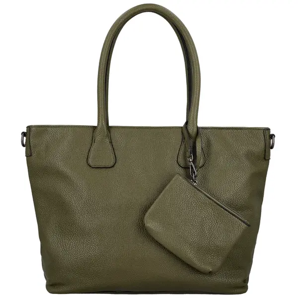 Dámská kabelka přes rameno tmavě zelená - Paolo bags Iljana