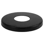 Rozeta 3/4˝ plochá čierna h-8, d-70