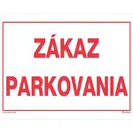 Zákaz parkovania A4
