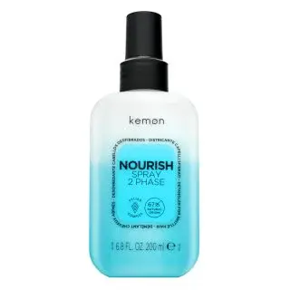 Kemon Nourish Spray 2 Phase bezoplachová péče pro suché a poškozené vlasy 200 ml