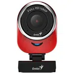 Genius Full HD Webkamera QCam 6000, 1920x1080, USB 2.0, červená, Windows 7 a vyšší, FULL HD, 30 FPS