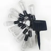 Dekorativní 10x LED venkovní solární řetěz 2m IP44 Trixline