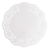 Ubrousek bílý pr. 20cm (12 ks)