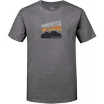 Hannah DANNY Pánske tričko, tmavo sivá, veľkosť