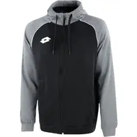 Lotto DELTA PLUS FULL-ZIP HOODIE Chlapecká mikina, černá, velikost