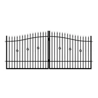 BRÁNA DVOUKŘÍDLÁ MARIKA 130-150 X 350 CM