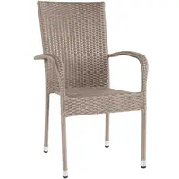 Židle z umělého ratanu Pariso přírodní