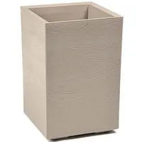 Květináč Karo 400x400x600 Dřevo-Latte LA883-27