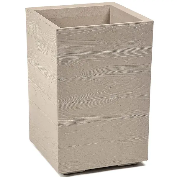 Květináč Karo 400x400x600 Dřevo-Latte LA883-27